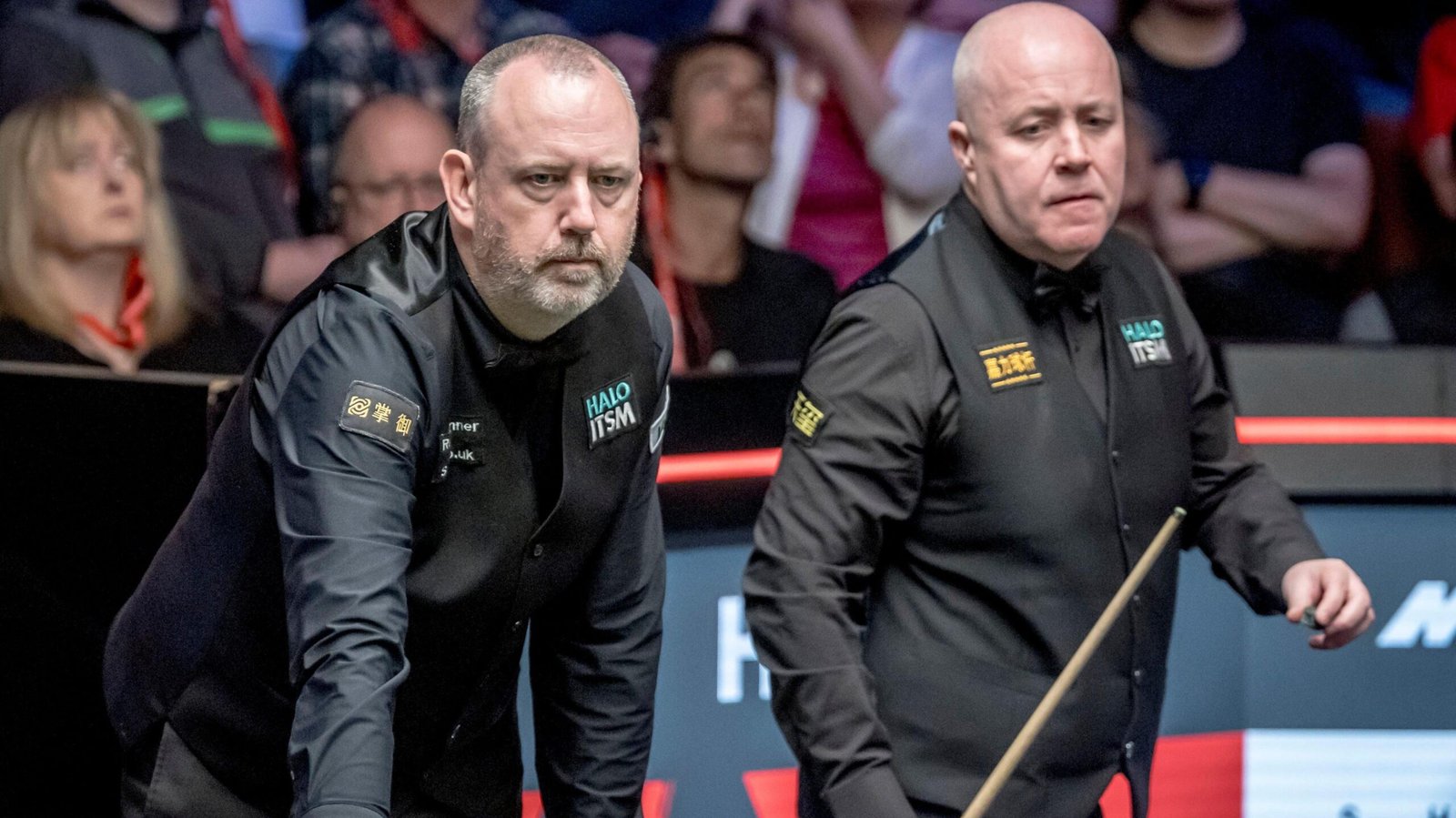 Mark Williams and John Higgins